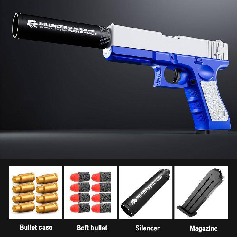 Soft bullet store toy gun