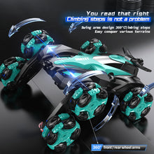 Load image into Gallery viewer, 6-wheel deformation drift spray car [Blue/Green/Red]