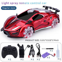 Load image into Gallery viewer, Light spray remote control car [blue/green/glod/red]