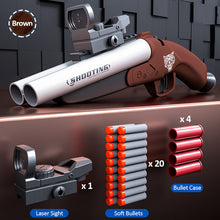 Load image into Gallery viewer, Double Tube Soft Bullet Gun Toy Gun